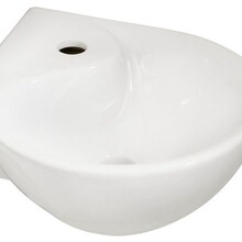 Wiesbaden Porta hoekfontein Wit 35x35 cm keramiek