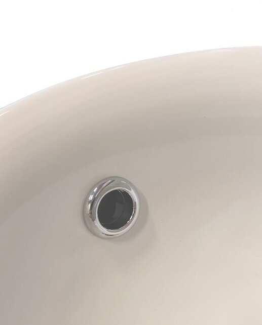 Porta hoekfontein Wit 35x35 cm keramiek