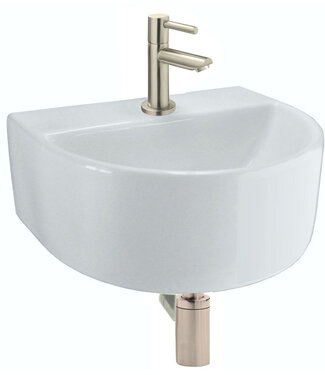 Wiesbaden Wiesbaden Fonteinset Toilet Lara fontein + Amador Geborsteld Staal