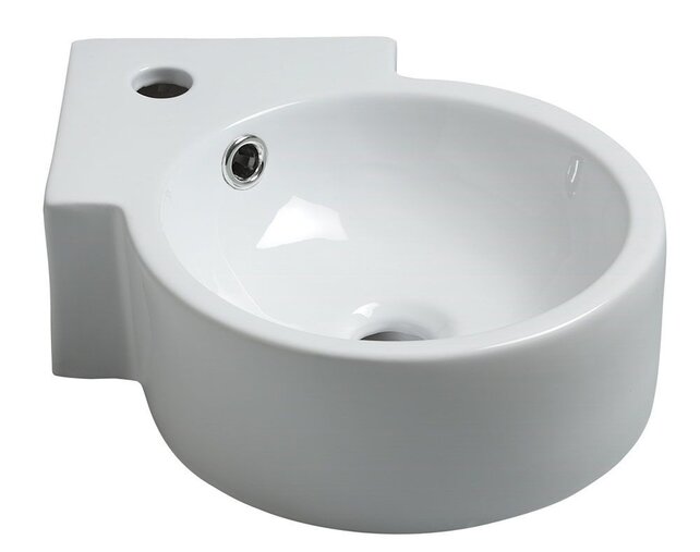 Toilet fontein Atlas hoekfontein Wit 44x27x12 cm