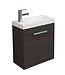 Wc kastje + wastafel Emma houtnerf grijs 50x25x50 cm