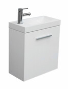 Wc kastje + wastafel Emma Wit 50x25x50 cm