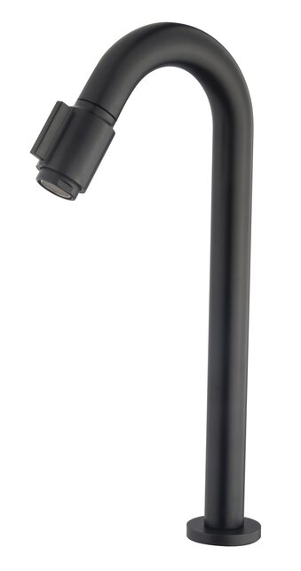 Wiesbaden Victoria luxe fonteinkraan Mat Zwart XL 1/2"