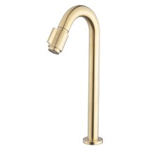 Wiesbaden Victoria luxe fonteinkraan geborsteld Messing XL 1/2"