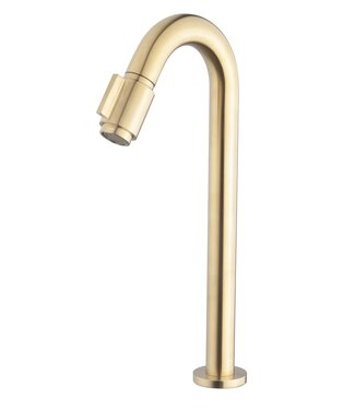 Wiesbaden Wiesbaden Victoria luxe fonteinkraan geborsteld Messing XL 1/2"