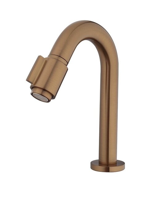 Wiesbaden Victoria luxe fonteinkraan geborsteld Brons Koper 1/2''