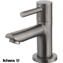 Wiesbaden Amador fonteinkraan Gun metal met Kiwa keurmerk 1/2"