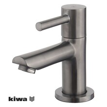 Wiesbaden Amador fonteinkraan Gun metal met Kiwa keurmerk 1/2"