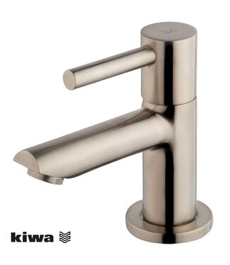 Wiesbaden Wiesbaden Amador fonteinkraan Geborsteld staal met Kiwa keurmerk 1/2"