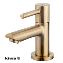 Wiesbaden Amador fonteinkraan Geborsteld Messing met Kiwa keurmerk 1/2"