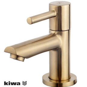 Wiesbaden Amador fonteinkraan Geborsteld Messing met Kiwa keurmerk 1/2"