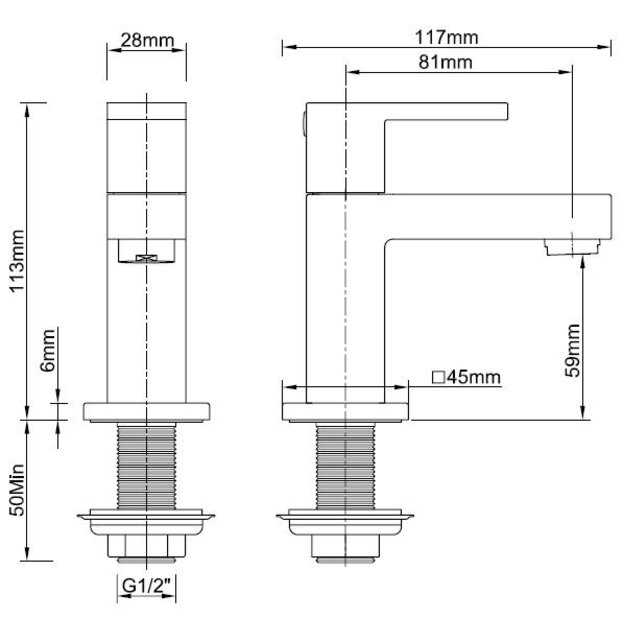 Wiesbaden fonteinkraan Rombo Chroom - 22.3711