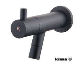 Wiesbaden Amador Inbouw fonteinkraan Mat Zwart KIWA-keur - 22.2722