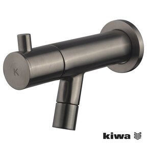Wiesbaden Amador Inbouw fonteinkraan Gun Metal KIWA-keur - 22.7713