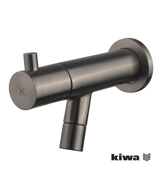 Wiesbaden Wiesbaden Amador Inbouw fonteinkraan Gun Metal KIWA-keur - 22.7713