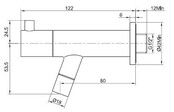 Wiesbaden Amador Inbouw fonteinkraan Geborsteld Staal KIWA-keur - 22.3723 Wiesbaden Amador Inbouw fonteinkraan Geborsteld Staal KIWA-keur - 22.3723