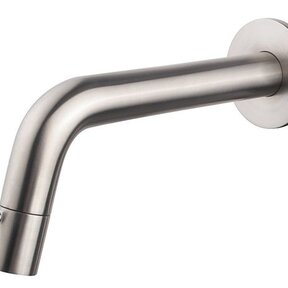 Wiesbaden Sophia Inbouw Fonteinkraan Geborsteld Staal Inkortbaar 205-129 mm - 22.3761