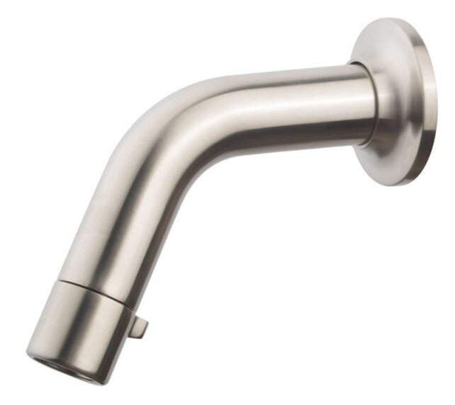 Wiesbaden Sophia Inbouw Fonteinkraan Geborsteld Staal 12cm - 22.3751