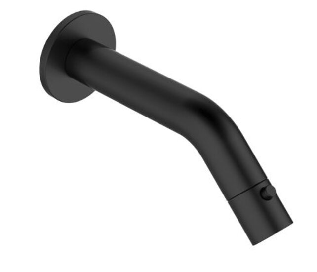 Wiesbaden Metro Inbouw Fonteinkraan Mat Zwart 14cm - 22.4008