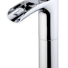 Wiesbaden Alegra wastafelkraan waterval Chroom Hoog - 29.4211