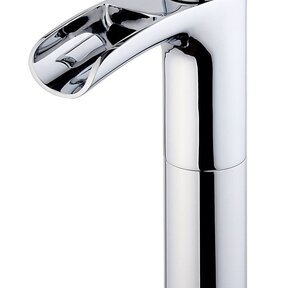 Wiesbaden Alegra wastafelkraan waterval Chroom Hoog - 29.4211