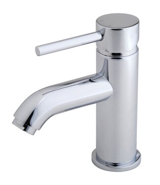 Wiesbaden Wiesbaden Cadans wastafelkraan Chroom Rond - 29.4102