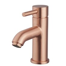 Wiesbaden Cadans wastafelkraan Geborsteld Koper rond - 29.6202