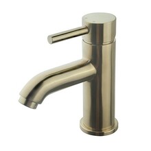 Wiesbaden Cadans wastafelkraan Geborsteld Messing rond - 29.5102