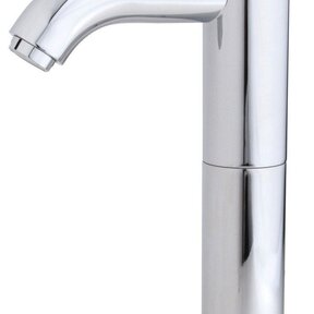 Wiesbaden Cadans XL wastafelkraan Chroom rond - 29.4104