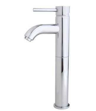 Wiesbaden Wiesbaden Cadans XL wastafelkraan Chroom rond - 29.4104