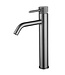 Wiesbaden Ribbd XL wastafelkraan Gun Metal Hoog - 29.5313