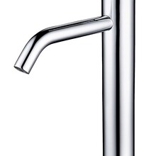 Wiesbaden Ribbd XL wastafelkraan Chroom Hoog - 29.5310