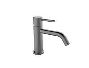 Wiesbaden Wastafelkraan Styl Gun metal Laag 15cm - 29.1614