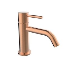 Wiesbaden Wastafelkraan Styl Geborsteld Koper Laag 15cm - 29.1613