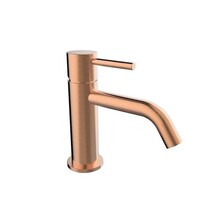 Wiesbaden Wastafelkraan Styl Geborsteld Koper Laag 15cm - 29.1613