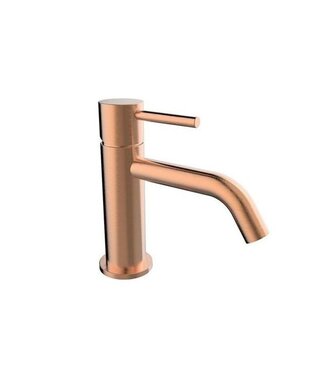 Wiesbaden Wiesbaden Wastafelkraan Styl Geborsteld Koper Laag 15cm - 29.1613
