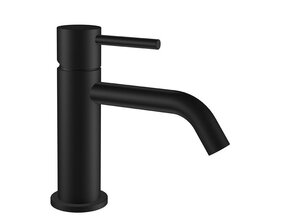 Wiesbaden Wastafelkraan Styl Mat Zwart Laag 15cm - 29.1611