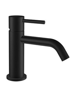 Wiesbaden Wiesbaden Wastafelkraan Styl Mat Zwart Laag 15cm - 29.1611