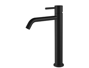 Wiesbaden Wastafelkraan Styl XL Mat Zwart Hoog - 29.1621