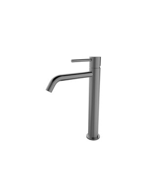 Wiesbaden Wiesbaden Wastafelkraan Styl XL Gun Metal Hoog - 29.1624