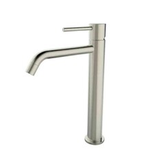 Wiesbaden Wastafelkraan Styl XL Geborsteld Staal Hoog - 29.1625