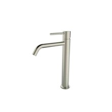 Wiesbaden Wastafelkraan Styl XL Geborsteld Staal Hoog - 29.1625