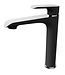 Wiesbaden Wastafelkraan Tarma XL Zwart / Chroom Hoog - 29.4257