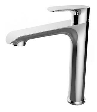 Wiesbaden Wiesbaden Wastafelkraan Tarma XL Chroom Hoog - 29.4255