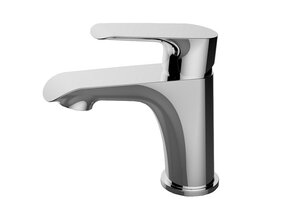 Wiesbaden Wastafelkraan Tarma Chroom Laag - 29.4250