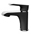 Wiesbaden Wastafelkraan Tarma Zwart / Chroom Laag - 29.4252