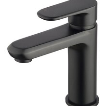 Wiesbaden Wastafelkraan Trop Mat Zwart Laag - 29.3522