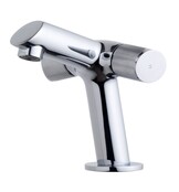 Wiesbaden Concorde 2-knops Wastafelkraan Chroom met Waste - 29.4220