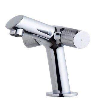 Wiesbaden Wiesbaden Concorde 2-knops Wastafelkraan Chroom met Waste - 29.4220