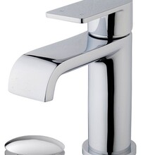 Wiesbaden Lima wastafelkraan Chroom met Waste - 29.3950